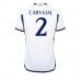 Real Madrid Daniel Carvajal #2 Hemma matchtröja 2023-24 Kortärmad Billigt